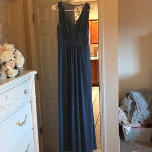 Dusty Blue Bridesmaid Dress